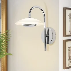 Applique murale LED NETTLIFE, design moderne, éclairage d'intérieur, éclairage de couloir, verre 3 000 K