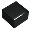 Applique murale LED Noir 8W (Eq. 64W) 4200K Dim. 100x100mm