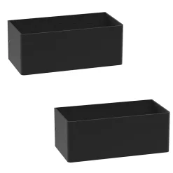 Applique Murale LED Noire Étanche - Éclairage Moderne pour Intérieur et Extérieur