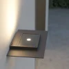 Applique murale LED Pla Corten 35W avec interrupteur CCT 2700 K/3200 K/4000K en aluminium, éclairage haut - Beneito & Faure