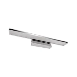 Applique Murale LED SMD 9W IP44 - SILUMEN - Blanc Neutre 4200k - Acier inoxydable