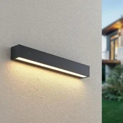 Applique Murale LED SMD 14W IP44 Noir - Blanc Neutre 4000K - 5500K - SILAMP