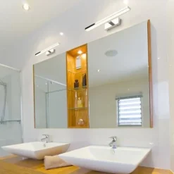 Applique Murale LED SMD 14W IP44 Chrome - Blanc Neutre 4200k - 5500k - SILUMEN - Acier inoxydable