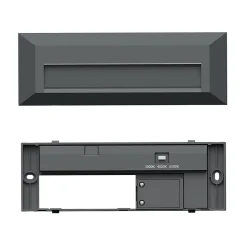 Applique murale LED VEKTA-B 3en1 3W 180lm IP65 Anthracite