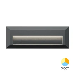 Applique murale LED VEKTA-B 3en1 3W 180lm IP65 Gris