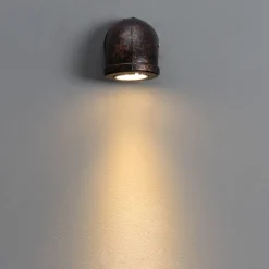 Applique Murale LED 3W Design Tuyau Couleur Rouille - Athiel