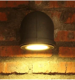 Applique Murale LED 3W Design Tuyau Couleur Rouille - Athiel