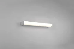 Applique Murale LED, 6,5W, 750lm, 3000K, IP44, Chrome et Blanc - Trio - Fabio