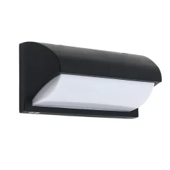 Applique Murale LED 30W Noire IP65 - Blanc Froid 6000K - 8000K - SILAMP