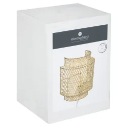 Applique murale Liby - bambou D23 cm - Atmosphera