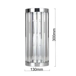 Applique murale Light Prestige Vetro chromée 1 x E14 1 pc.