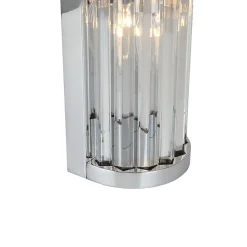 Applique murale Light Prestige Vetro chromée 1 x E14 1 pc.