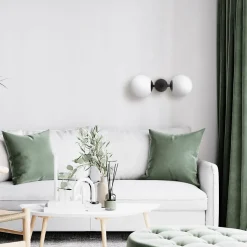 Applique murale Light Prestige Dorado noire 2 x E14 1 pc.