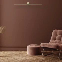 Applique murale Light Prestige Modern Slim dorée LED 3000K 1 pièce.