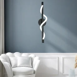 Applique murale Light Prestige Meleca noire LED CCT 3000K/4000K/6000K (réglable) 1 pc.