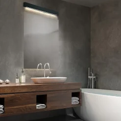 Applique murale Light Prestige Ibros noire LED CCT 3000K/4000K/6000K (réglable) 1 pc.