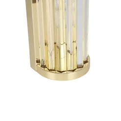Applique murale Light Prestige Vetro dorée 1 x E14 1 pc.