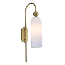 Applique murale Light Prestige Piega blanche 1 x E14 1 pc.