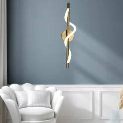 Applique murale Light Prestige Meleca dorée LED CCT 3000K/4000K/6000K (réglable) 1 pc.