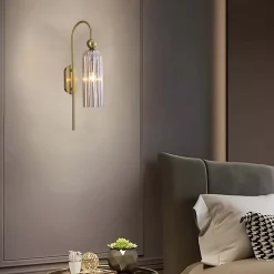 Applique murale Light Prestige Piega ambre 1 x E14 1 pc.