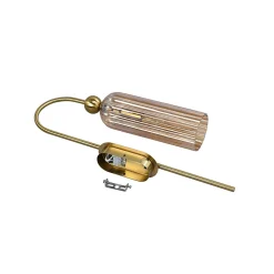 Applique murale Light Prestige Piega ambre 1 x E14 1 pc.