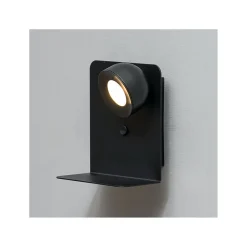 Applique murale liseuse noire avec interrupteur - Lyngen