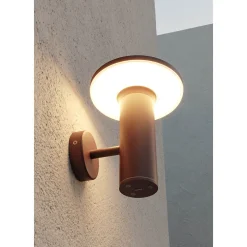 Applique murale Mac Wall Base blanche - 12W - Interrupteur CCT 2700 K/3200 K/4000K - Applique en aluminium - Beneito & Faure