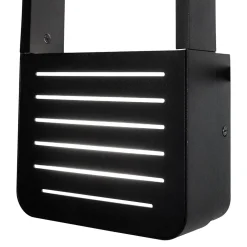 Applique murale Majorca LED intégrée 650lm 23W IP44 GoodHome noir