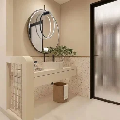 Applique murale miroir Light Prestige noire LED CCT 3000K/4000K/6000K (réglable) 1 pc.