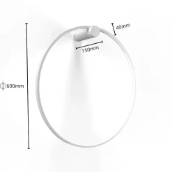 Applique murale miroir Light Prestige LED blanche CCT 3000K/4000K/6000K (réglable) 1 pc.