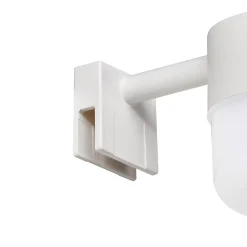 Applique murale miroir murale LED intégrée 600ml 6,5W GoodHome blanc I44 l.11 x H.9,5 x P.13 cm