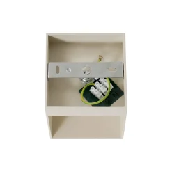 Applique murale moderne beige G9 carrée - Transfer