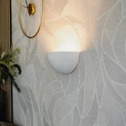 Applique murale moderne blanche - Britt