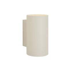 Applique murale moderne beige GU10 ronde 50 mm 2 lumières - Sandy