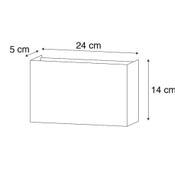 Applique murale moderne blanche - Otan