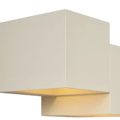 Applique murale moderne beige 2 lumières - Transfer Double