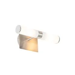 Applique murale moderne en acier IP44 2 lumières - Bath