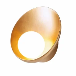 Applique murale moderne en résine de style milieu du siècle avec globe en verre blanc, dôme minimaliste en résine, G9 