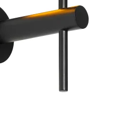 Applique murale moderne noire - Pluk