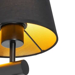 Applique murale moderne noire - Pluk