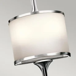 Applique murale Mona 2 lumières - Chrome poli