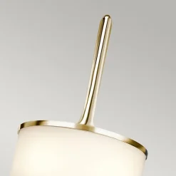 Applique murale Mona 2 lumières - Laiton poli