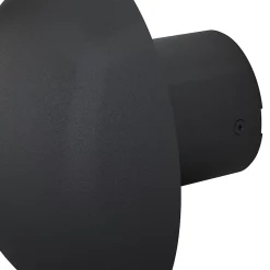 Applique murale murale Callery LED intégrée 600lm 12W IP44 GoodHome gris anthracite