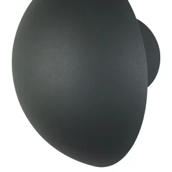 Applique murale murale Callery LED intégrée 600lm 12W IP44 GoodHome gris anthracite