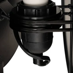 Applique murale Mysti noir 25x12cm - Atmosphera