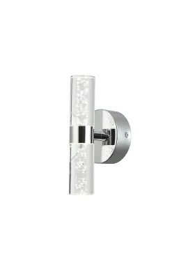 Applique murale Myvat LED intégrée 600lm 7W IP44 blanc neutre GoodHome argent