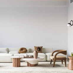 Applique Murale Orientable Noire et Blanche en Saillie pour Ampoule GU10 - SILAMP