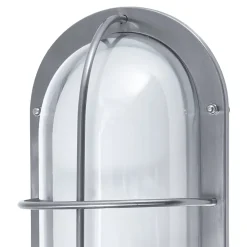 Applique murale oval Vallen E27 IP44 GoodHome chrome