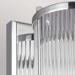 Applique murale Paulson 1 lumière Abat-Jour En Verre