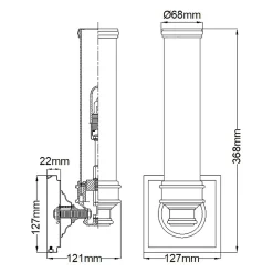Applique murale Payne 1 lumière